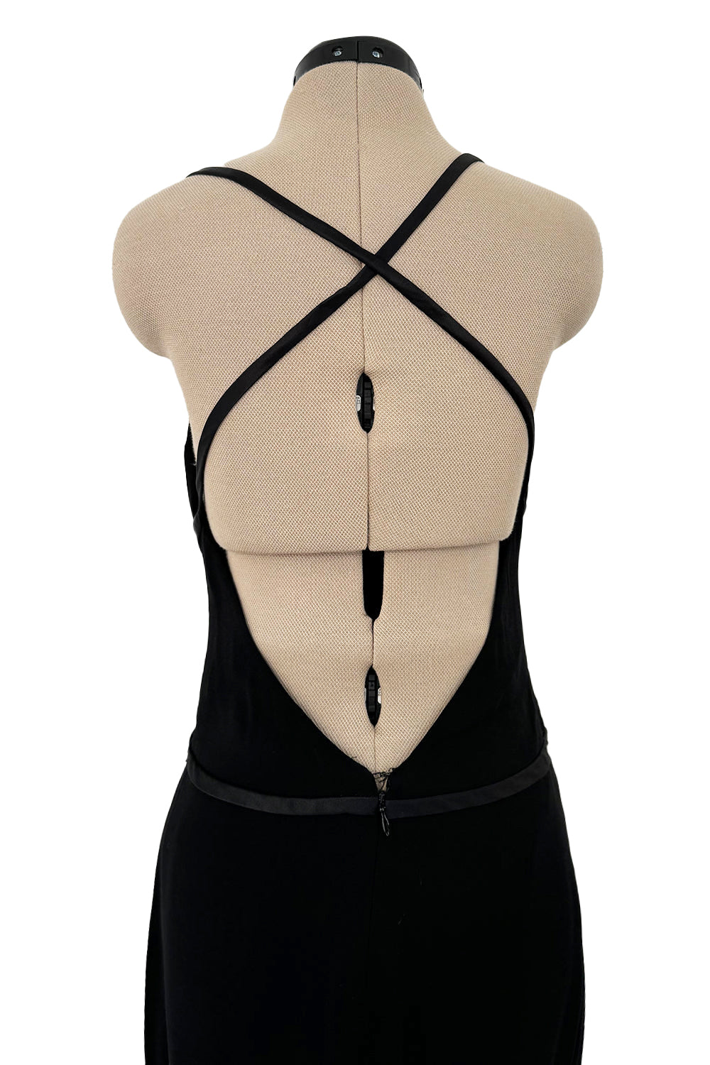 Prettiest 2000s Valentino Backless Bias Cut Dress w Ribbon Detail & La Shrimpton Couture Prettiest 2000s Valentino Backless Bias Cut Dress w Ribbon Detail & La Shrimpton Couture