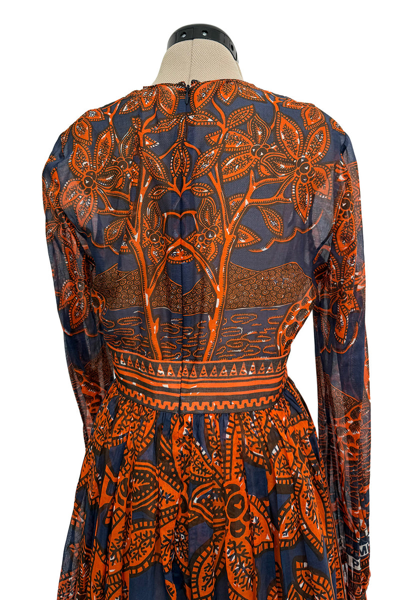 Spring 2016 Valentino by Pierpaolo Piccioli & Maria Grazia Chiuri Runway Look 50 Giraffe Printed Cotton Dress