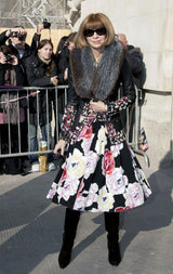 Prettiest Spring 2011 Chanel by Karl Lagerfeld Runway Look 48 Pleated Sleeveless Floral Silk Dress