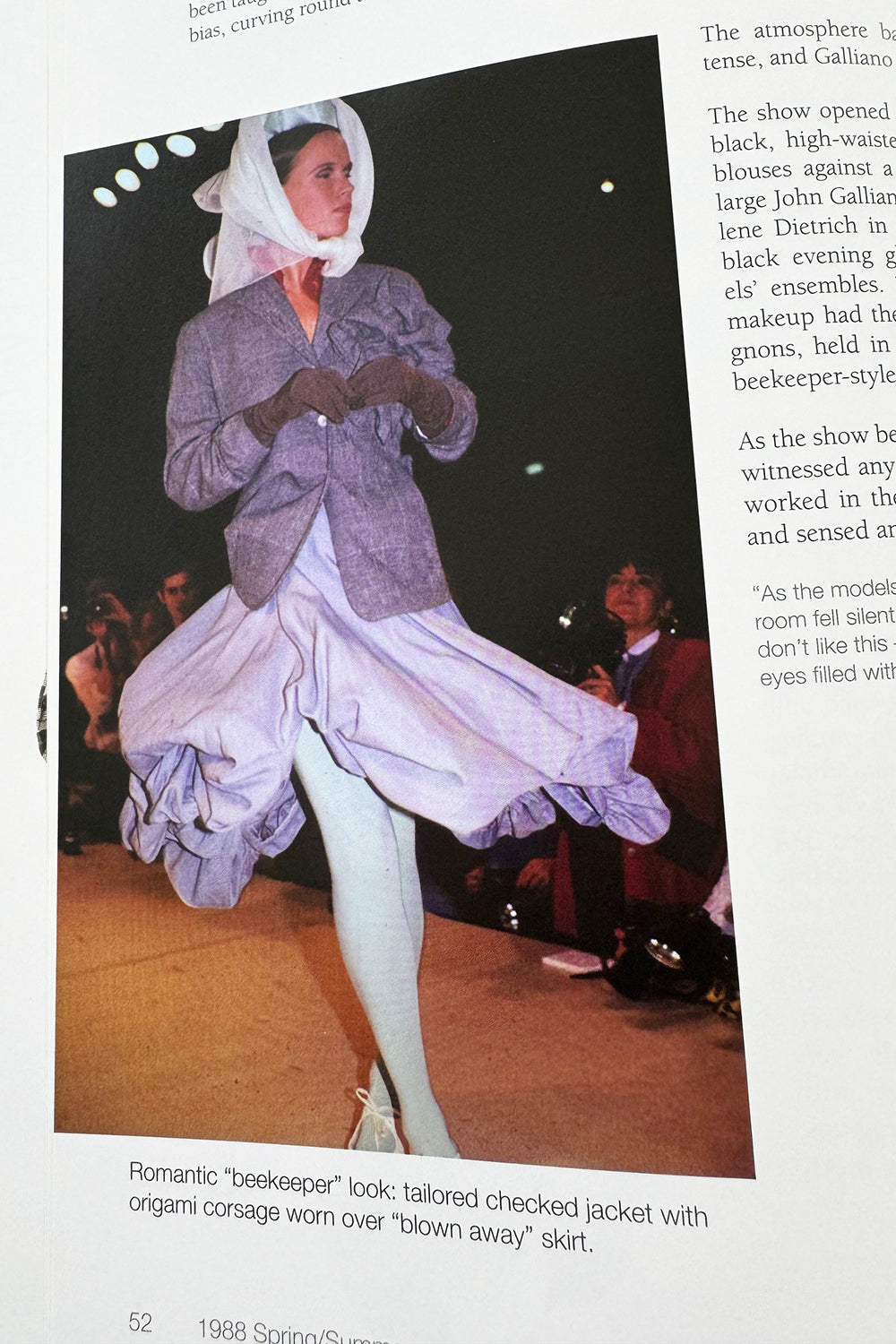 Important & Rare Spring 1988 John Galliano 'Blanche Dubois