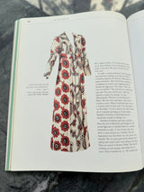 Rare 1969 Ossie Clark Documented Wide Leg Pant & Tie Front Overcoat Set w Celia Birtwell Print