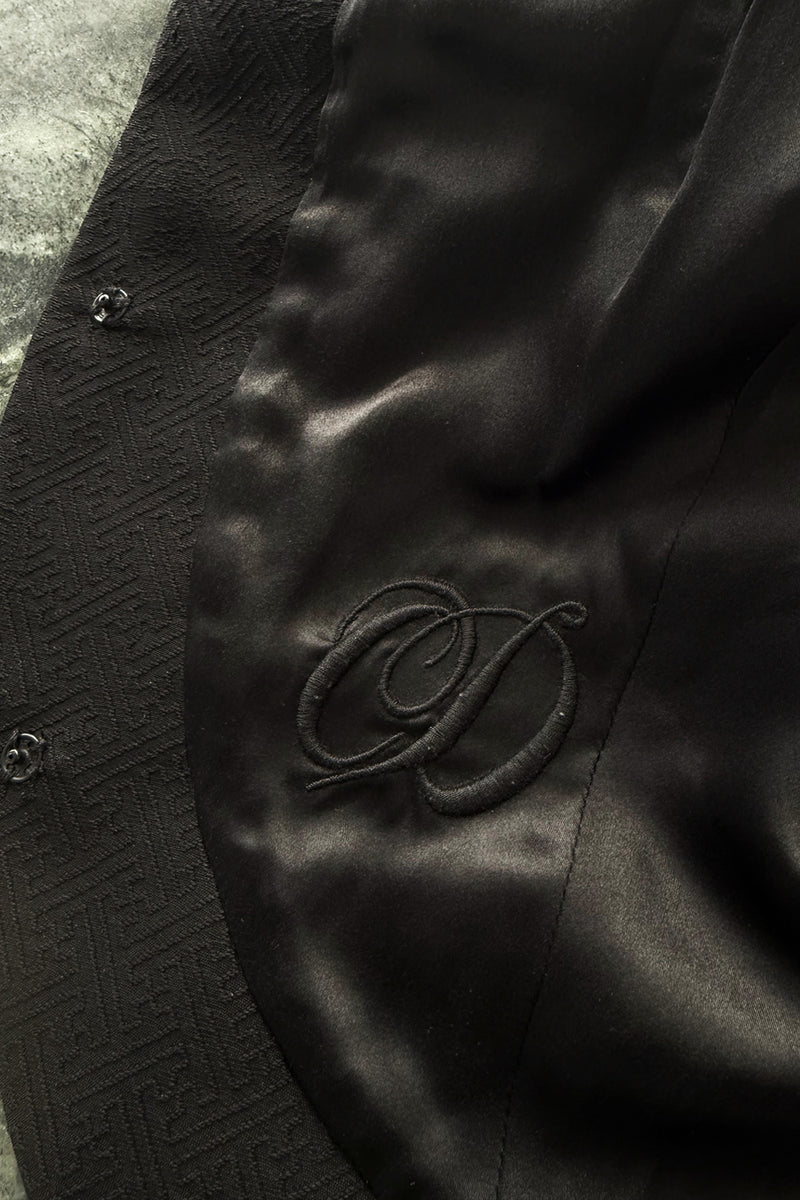 Incredible Spring 1999 Christian Dior by John Galliano Black Crop Jacket