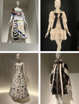 Spring 2008 Fendi by Karl Lagerfeld Runway Look 19 & Ad Campaign Silk Organza & Chiffon Print Dress