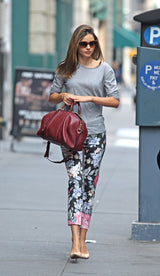 Well Documented Resort 2012 Celine by Phoebe Philo Floral Top or Jacket & Cropped Pant Suit