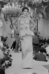 Yves Saint Laurent Spring 1985 Haute Couture Runway Pink & Mint Green Set