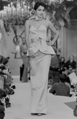Yves Saint Laurent Spring 1985 Haute Couture Runway Pink & Mint Green Set