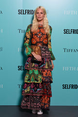 Iconic Spring 2015 Valentino Printed Tiered Runway Dress by Maria Grazia Chiuri & Pier Paolo Piccioli