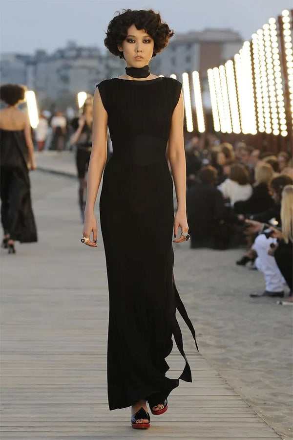 Chanel Runway Black Dress Chanel Black Dress 2018 Best Sale