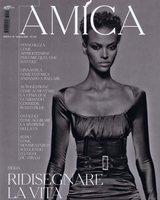 Important Fall 2003 Gucci by Tom Ford Runway Look 10 Stretch Silk Dress w Black Corset Waist Cincher Belt