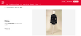 Important & Rare Fall 1993 Azzadine Alaia Black Ribed Knit Laser Cut Out & Fringe Dress