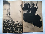 Exceptional & Important Spring 1980 Yves Saint Laurent Runway Red & White Print Silk Organza Dress