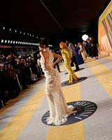 2011 Alexander McQueen by Sarah Burton Intricate Lace & Silk Chiffon Ivory Dress