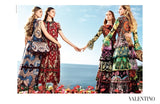 Iconic Spring 2015 Valentino Printed Tiered Runway Dress by Maria Grazia Chiuri & Pier Paolo Piccioli