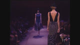 Prettiest Fall 2004 Prada Runway & Ad Campaign Print Silk Chiffon Dress w Beaded Detailing