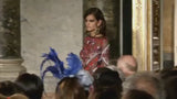 Fantastic Spring 2012 Emilio Pucci by Peter Dundas Runway Look 10 Coral Print Open Back Dress