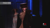 Incredible Fall 2010 Christian Dior by John Galliano Runway Look 30 Ruffle Front Silk Chiffon Dress