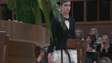 Fall 2015 Chanel by Karl Lagerfeld Brasserie Gabrielle Runway Look 89 Black Tweed Jacket