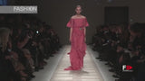 Fall 2010 Valentino Maria Grazia Chiuri & Pierpaolo Piccioli Runway Look 37 Off Shoulder Ruffle Dress