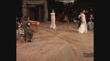 Phenomenal Spring 2007 Alexander McQueen Black Silk Bias Cut Dress w Sweeping Skirts