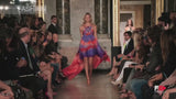 Spring 2015 Emilio Pucci by Peter Dundas Runway Look 36 Tie Dye Beaded Silk Chiffon Dress