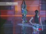 Very Rare Spring 1993 Versace by Gianna Versace Runway & Lookbook 'Miami Collection' Floral Print Silk Vest