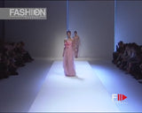 Spring 2007 Valentino Runway Look 57 Strapless Red Silk Chiffon Ruffle Dress