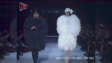 Fall 1992 Emanuel Ungaro Strapless Sequin SIlk & Lace Black Dress w Fringed & Beaded Hem
