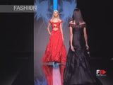 Iconic Spring 2002 Valentino Closing Look 94 Runway Red Silk Bow Dress