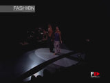 Prettiest Spring 2009 Emporio Armani Runway Finale Look 91 Purple Dress w Elaborately Beaded Butterfly Appliques