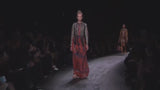 Spring 2016 Valentino by Pierpaolo Piccioli & Maria Grazia Chiuri Runway Look 50 Giraffe Printed Cotton Dress