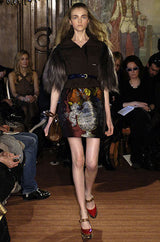 F/W 2006 Miu Miu Printed "Lampshade" Runway Skirt
