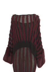 Fall 1998 John Galliano for Christian Dior Eyelash Fringe & Fur Set