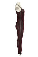 Fall 1998 John Galliano for Christian Dior Eyelash Fringe & Fur Set