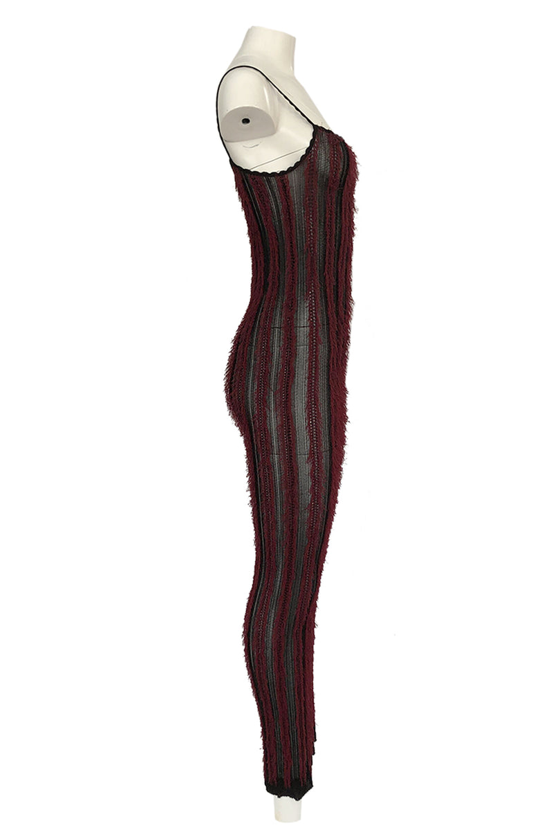 Fall 1998 John Galliano for Christian Dior Eyelash Fringe & Fur Set