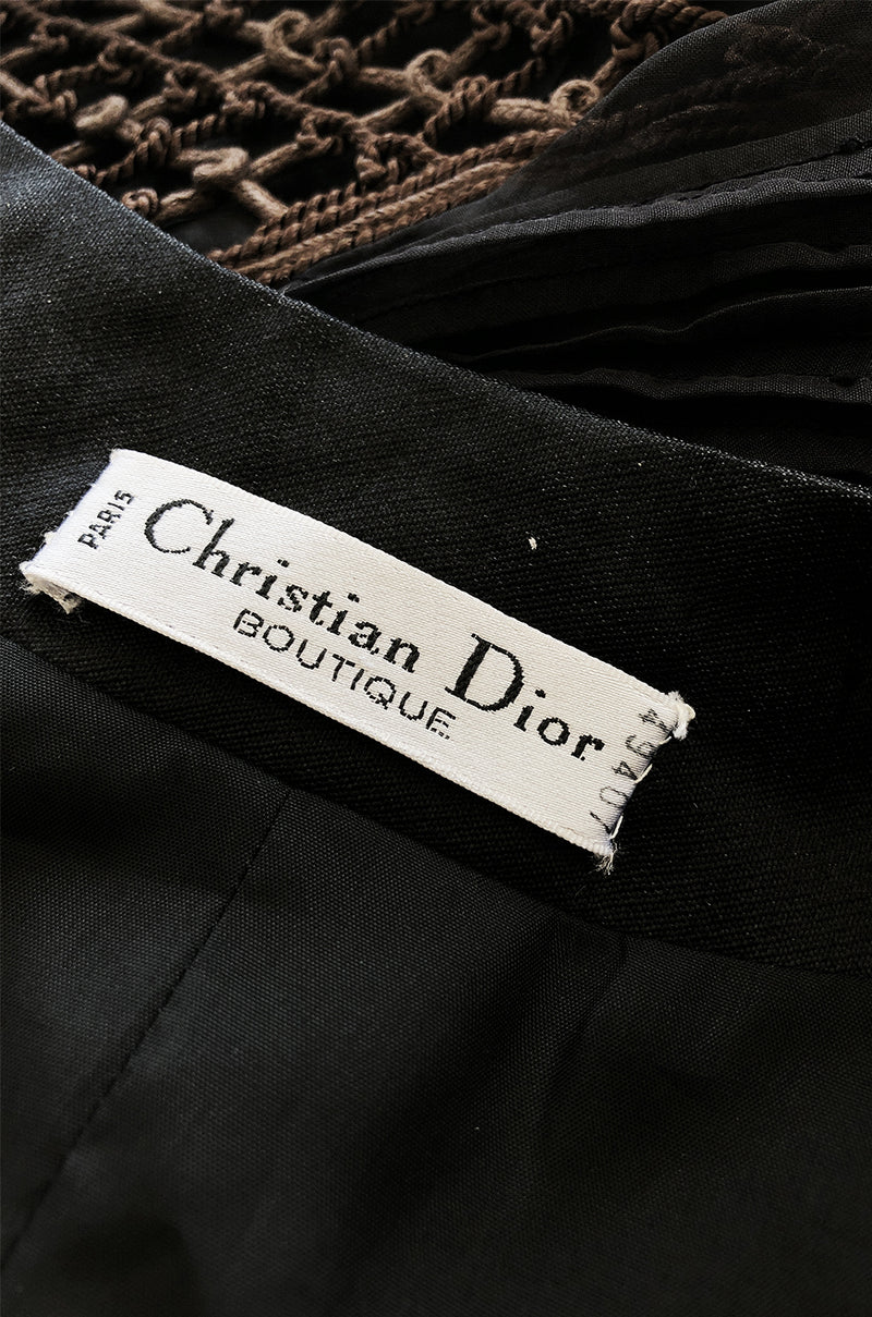 Spring 1994 Christian Dior by Gianfranco Ferre Numbered Runway Top or Jacket