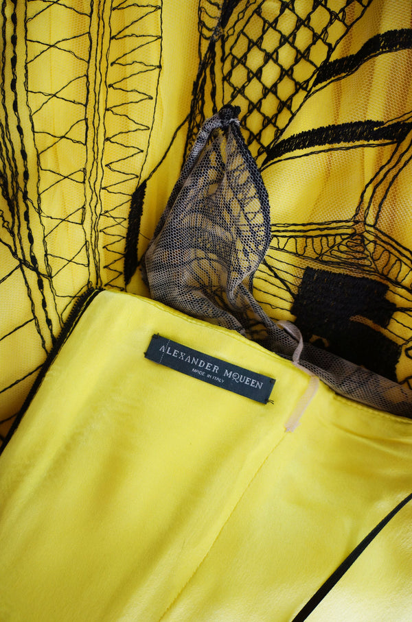 R2010 Alexander McQueen Tattoo Dress