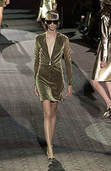 F/W 2000 Tom Ford for Gucci Plunge Jersey Dress