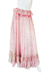 Rare 1974 "The Lily" Collection Zandra Rhodes Dress Set