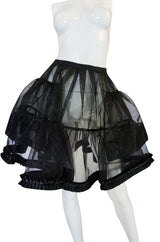 Spring 1988 Off Shoulder Christian Lacroix Floral Dress