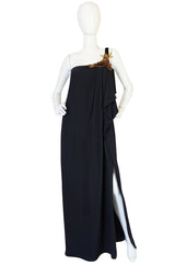 Pre-Fall 2012 Gucci Embellished One Shoulder Ad Campaign Dress