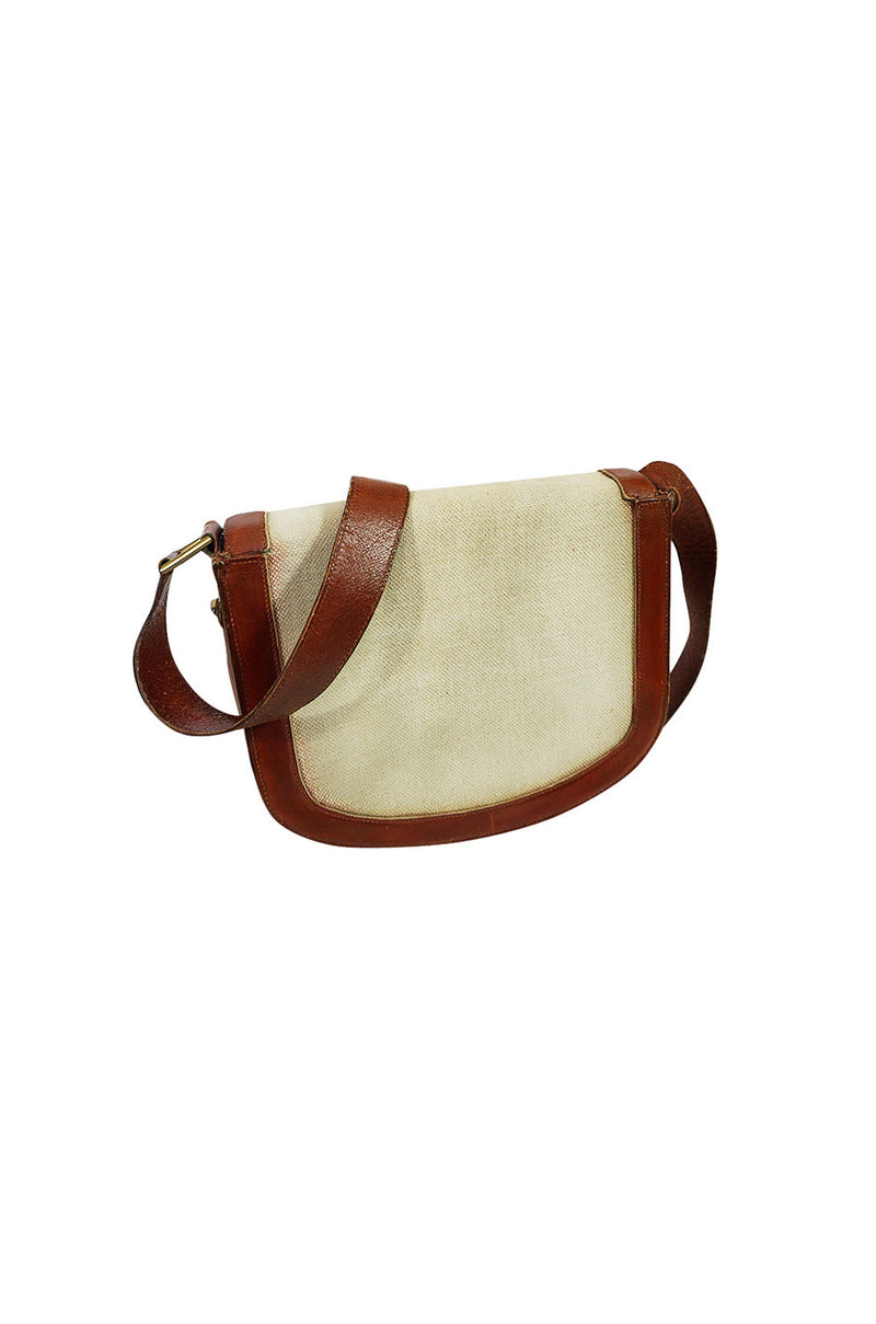 Unusual 1960s Hermes Canvas Bag with Interchangeable Strap – Shrimpton  Couture