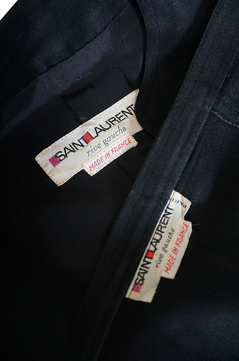s/s 1970 Yves Saint Laurent Book & Vogue Documented Suit