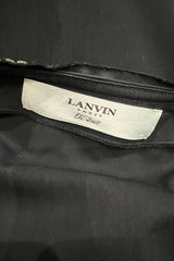 Fantastic Spring 2007 Lanvin by Alber Elbaz Black Tunic Mini Dress w Crystal Detailing