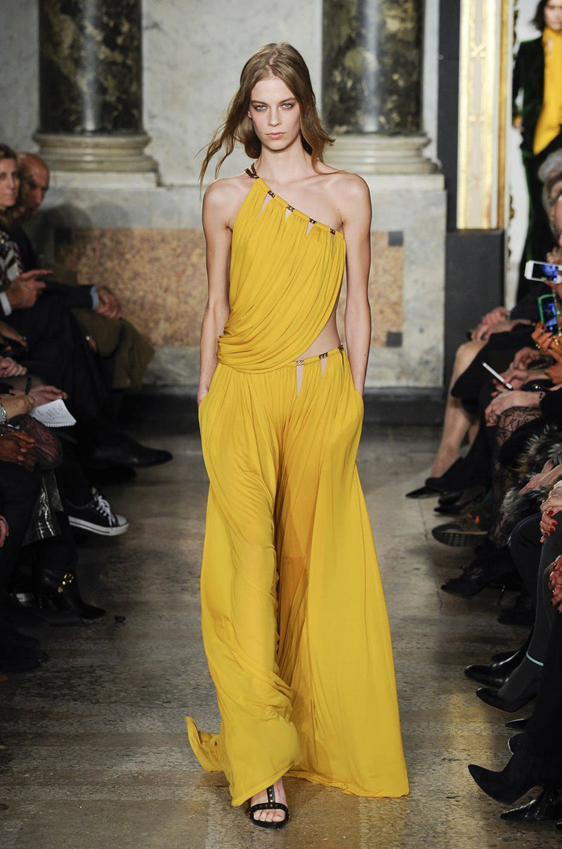 F/W 2014 Runway Pucci Backless Jersey Gown