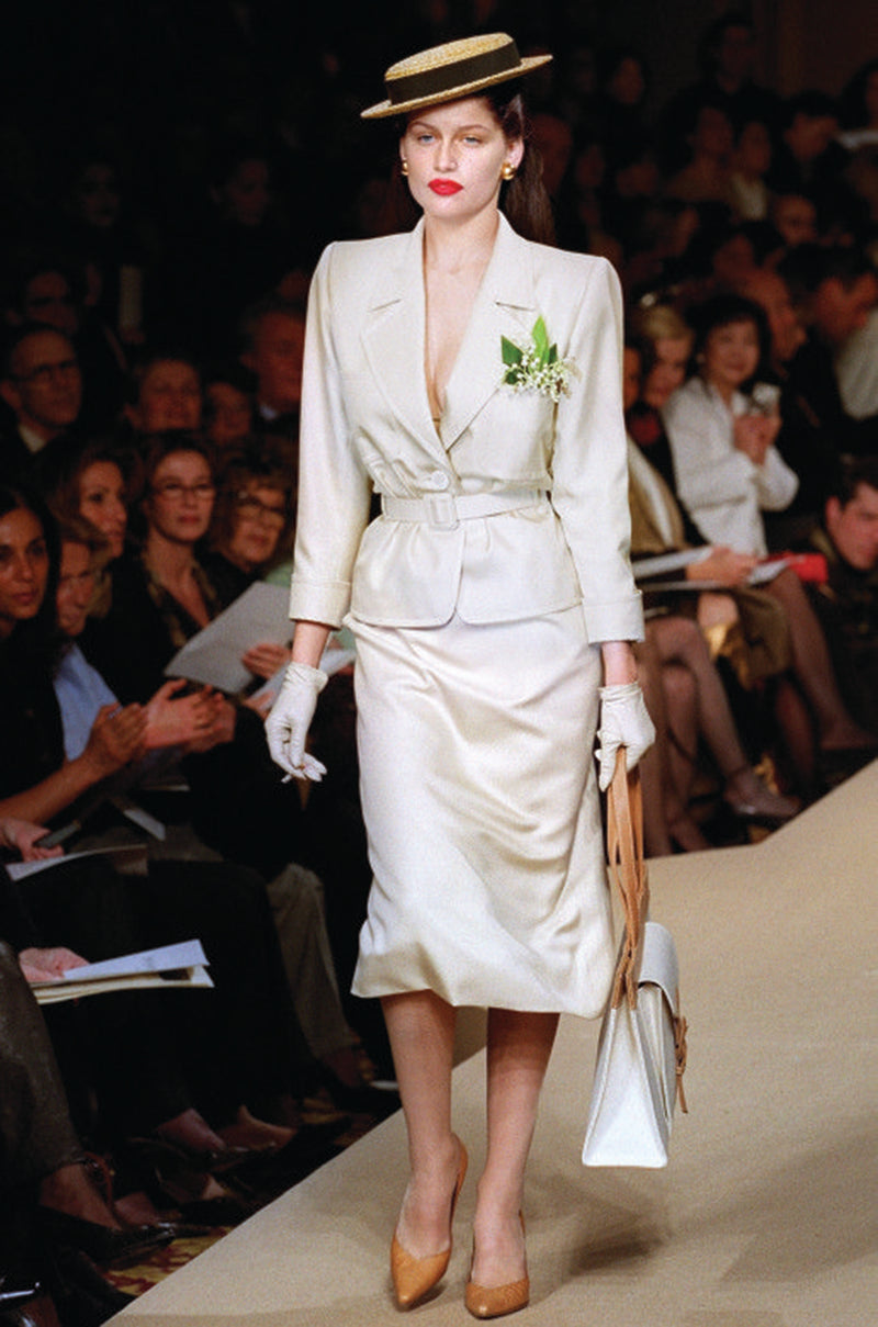 YVES SAINT LAURENT haute couture catwalk, Saint Laurent