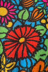 Rare & Exceptional Spring 1966 Yves Saint Laurent Sketch Documented Floral Print Dress