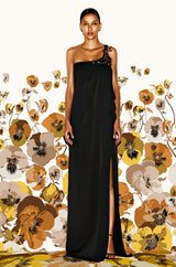 Pre-Fall 2012 Gucci Embellished One Shoulder Ad Campaign Dress