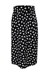 Fall 1982 Yves Saint Laurent Heart Print Black & White Suit Set
