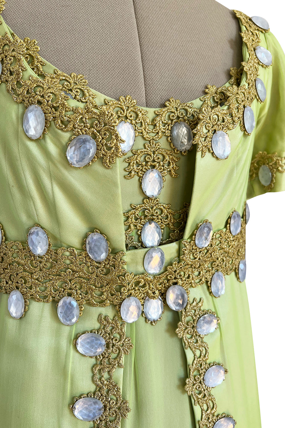 sachin and babi light blue dress Lime Chiffon Dress