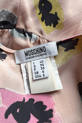 Bias Cut Fall 2012 Moschino Cheap & Chic 'I See You' Silk Eye Print Ruffle Dress